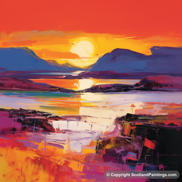 Painting - Balnakeil Bay - Scottish Coves