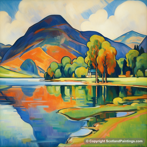 Painting - Loch Voil - Scottish Lochs