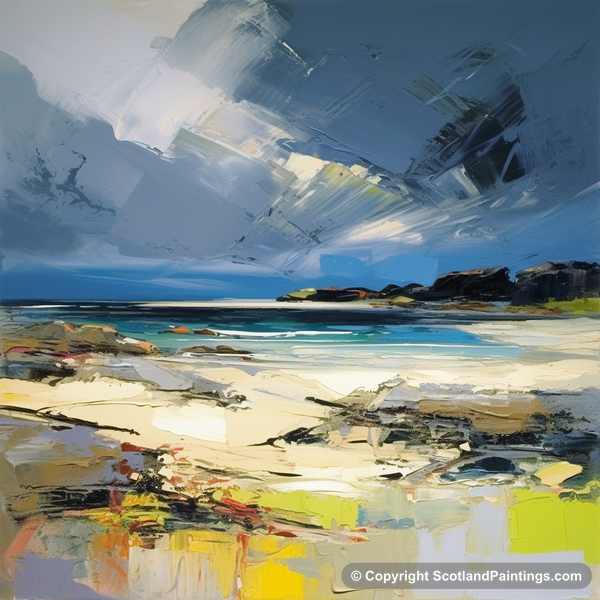 Painting - Arisaig Beach - Scottish Beaches