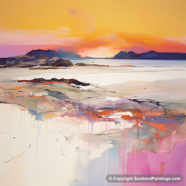 Painting - Arisaig Beach - Scottish Beaches