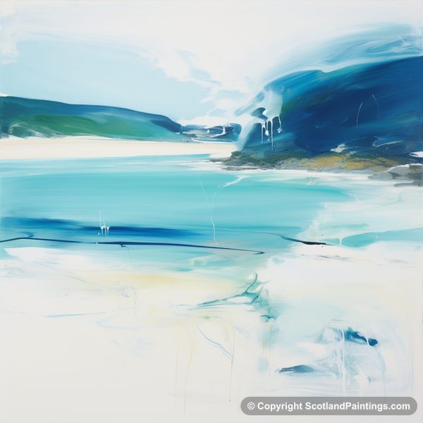 Painting - Balnakeil Bay - Scottish Coves