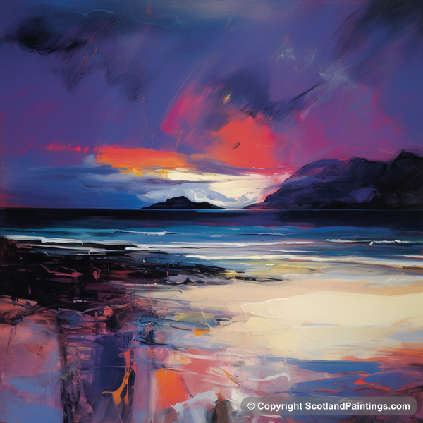 Painting - Camusdarach Beach - Scottish Beaches