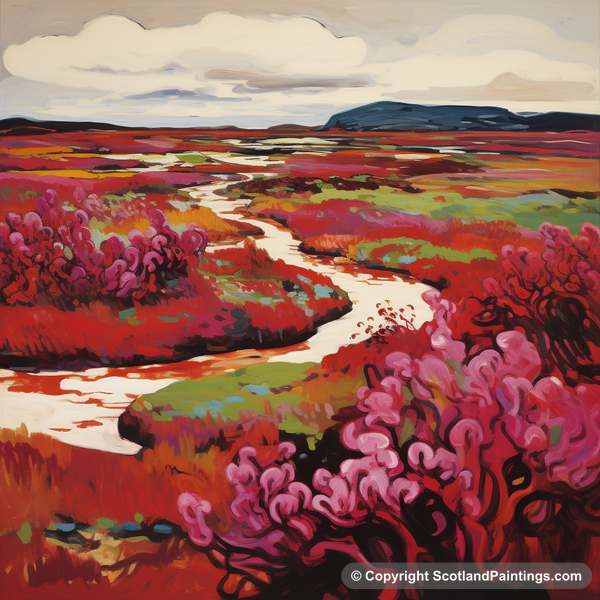 Painting - Caithness - Scottish Flowers and Flora