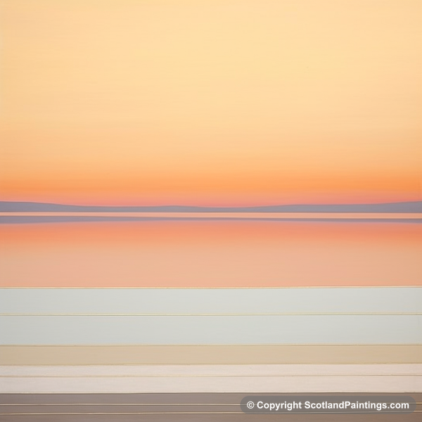 Painting - Longniddry Beach - Scottish Beaches