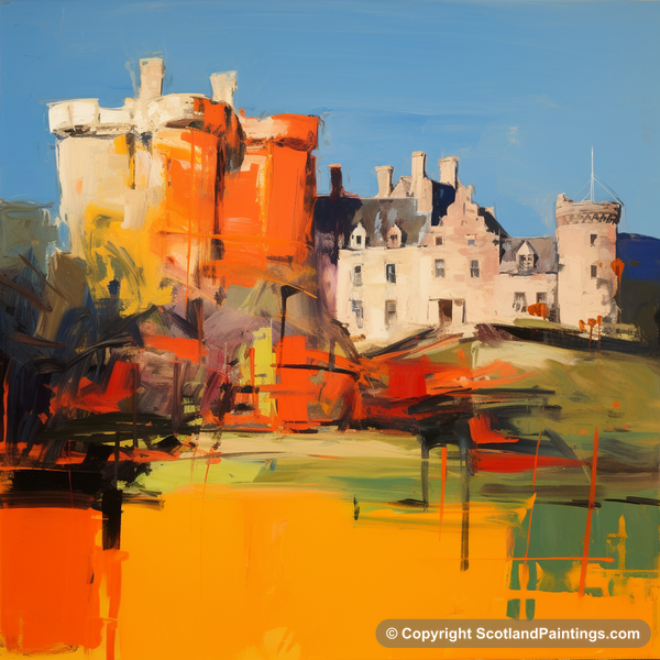 Painting - Culzean Castle - Scottish Castles