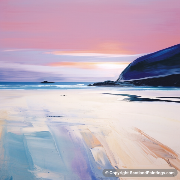 Painting - Durness Beach - Scottish Beaches