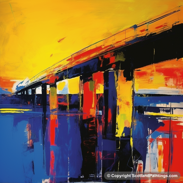 Painting - Tay Rail Bridge - Scottish Bridges