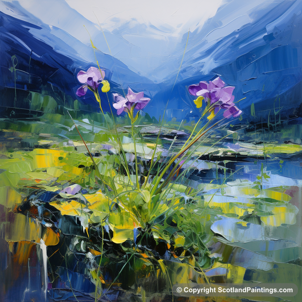 Painting - Ben Cruachan - Scottish Flowers and Flora