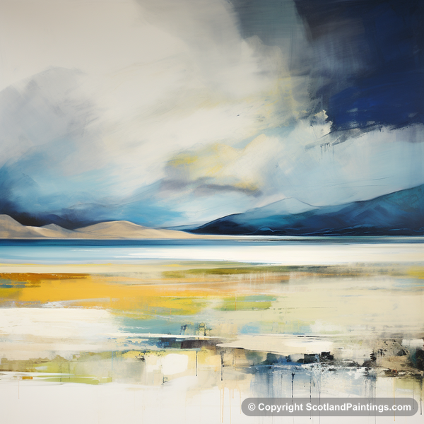 Painting - Luskentyre Beach - Scottish Beaches