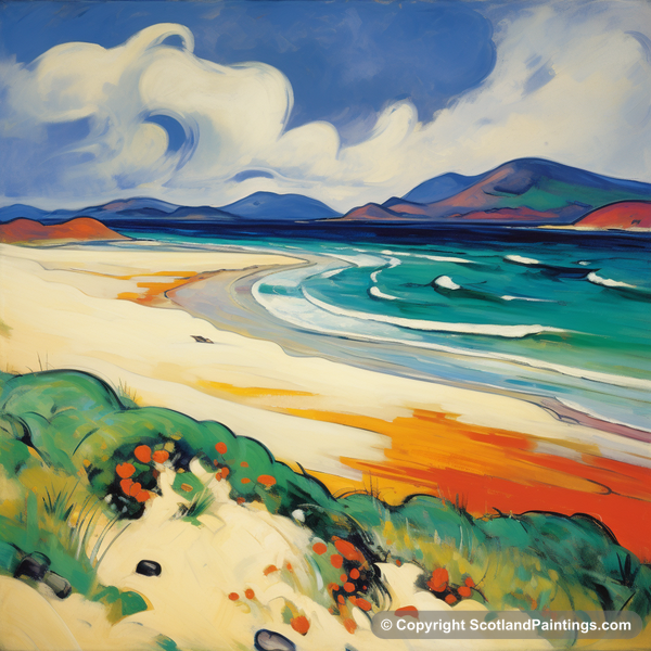 Painting - Scarista Beach - Scottish Beaches