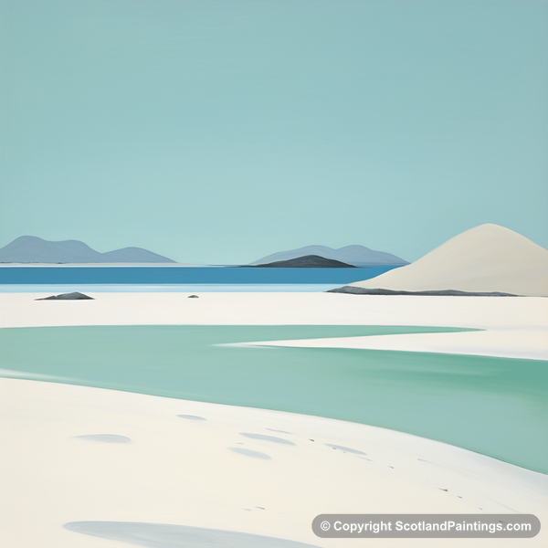 Painting - Mellon Udrigle Beach - Scottish Beaches