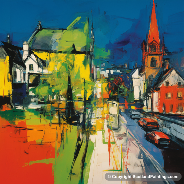 Painting - Paisley - Scottish Cities