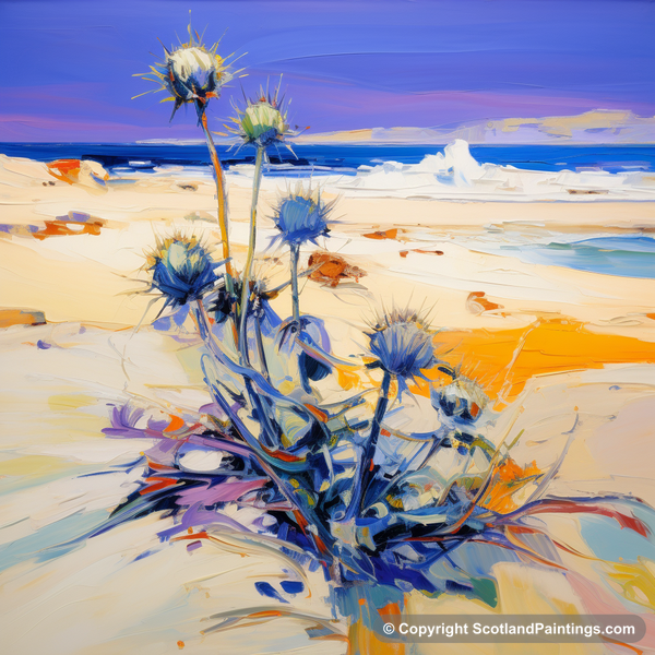 Painting - Tiree - Scottish Flowers and Flora