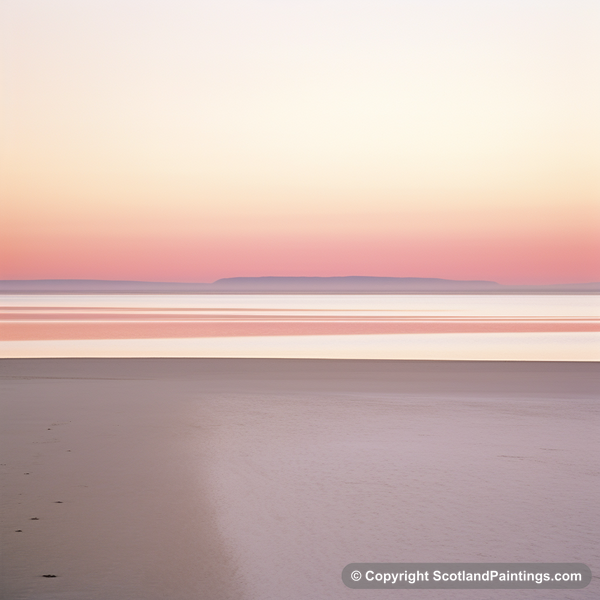 Painting - Nairn Beach - Scottish Beaches