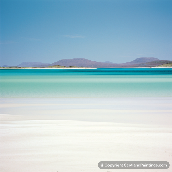 Painting - Mellon Udrigle Beach - Scottish Coves