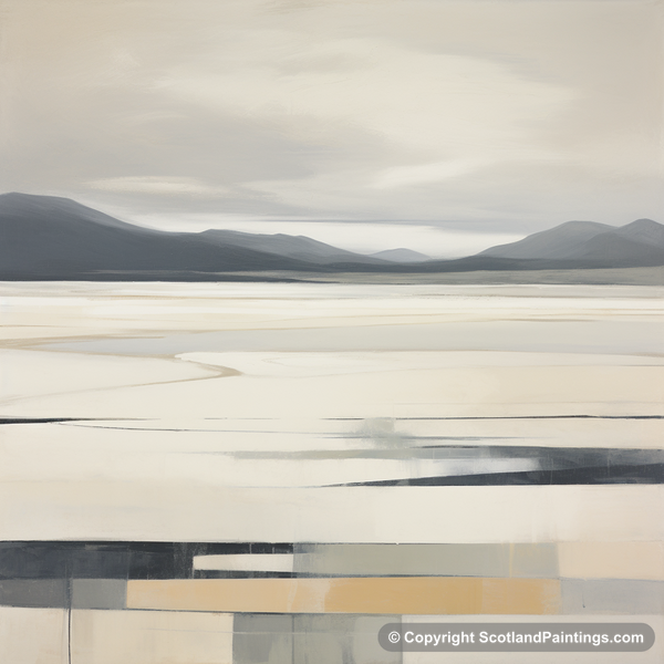 Painting - Luskentyre Sands - Scottish Beaches