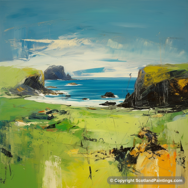 Painting - Isle of Lewis - Scottish Islands