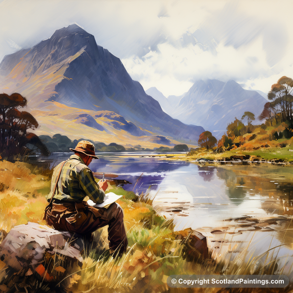 Painting - Glencoe - Scottish Scenes