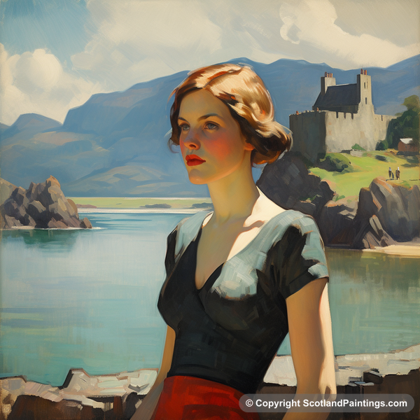 Painting - Eilean Donan Castle - Scottish Scenes