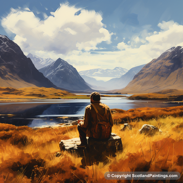 Painting - Glencoe - Scottish Scenes