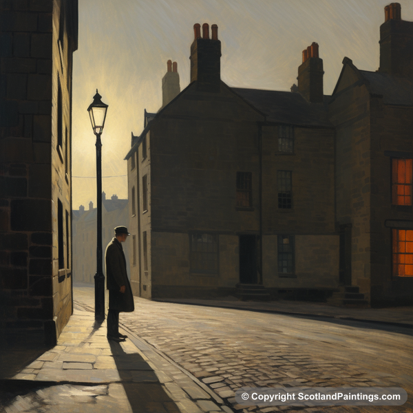 Painting - Dunfermline - Scottish Scenes