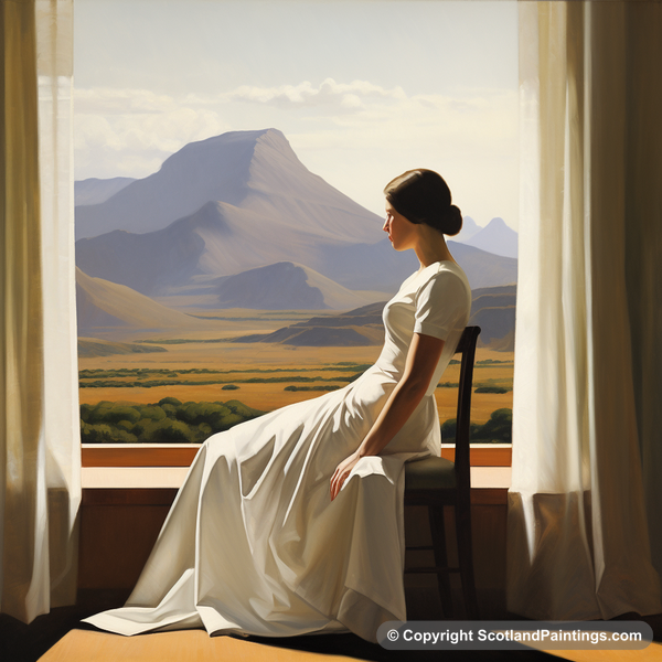 Painting - Ben Nevis - White Dress