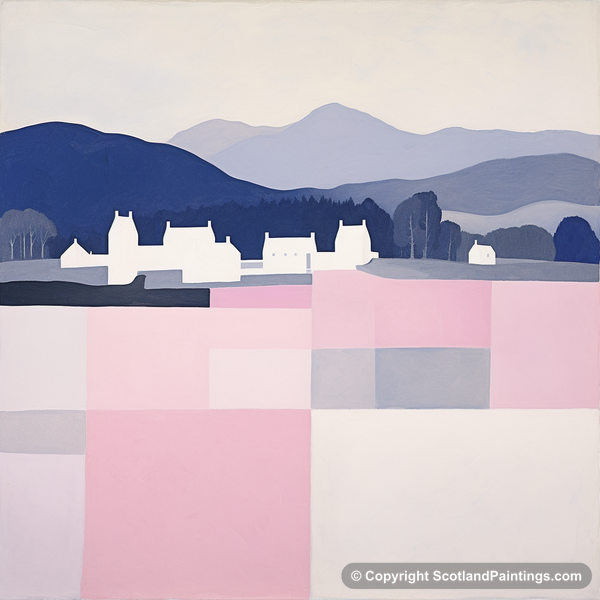 Painting - Blair Castle - Scottish Castles