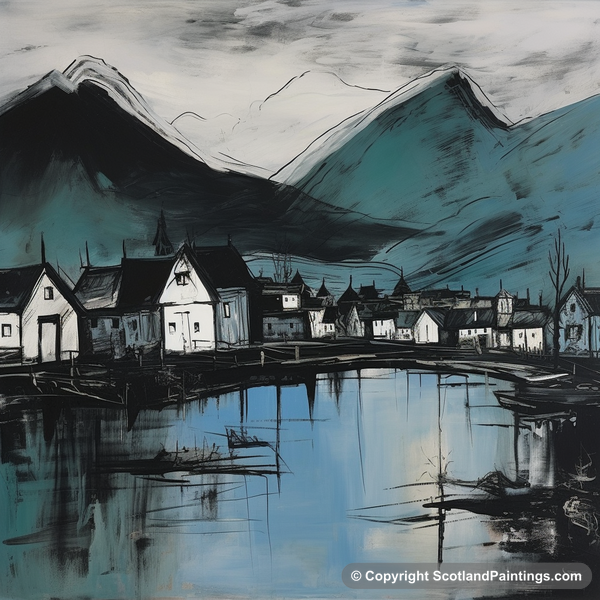 Painting - Fort William - Scottish Cities