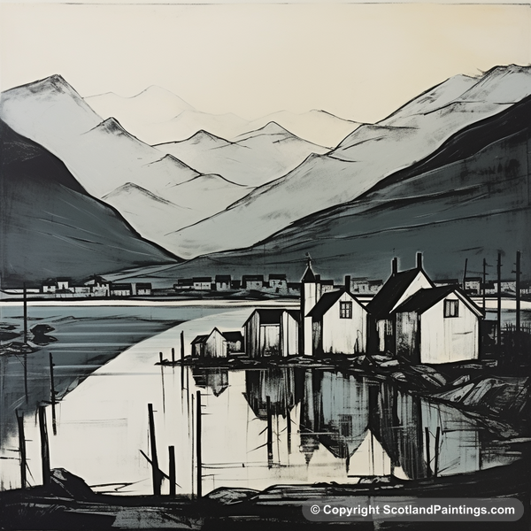 Painting - Fort William - Scottish Cities