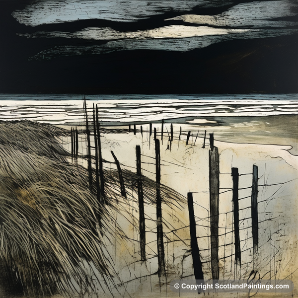 Painting - West Sands - Scottish Beaches