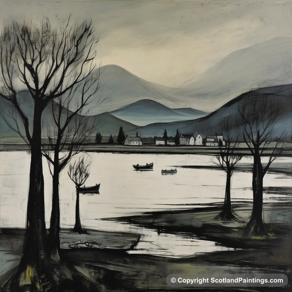 Painting - Loch Awe - Scottish Lochs