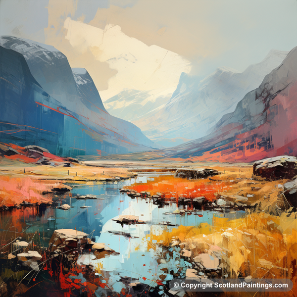 Painting - Glen Coe - Scottish Glens