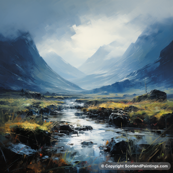 Painting - Glen Coe - Scottish Glens