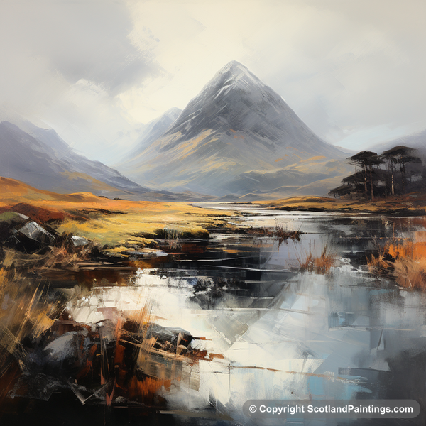 Painting - Buachaille Etive Mòr - Scottish Mountains