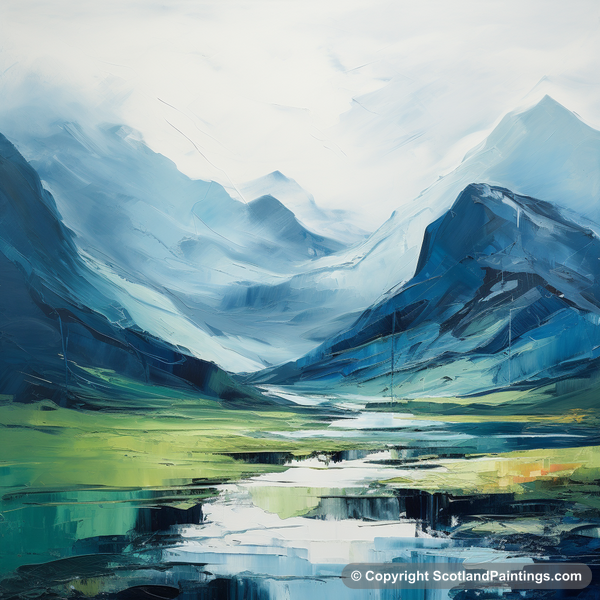 Painting - Glen Coe - Scottish Glens