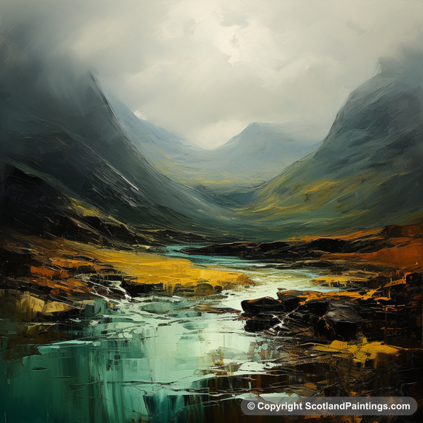 Painting - Glen Coe - Scottish Glens