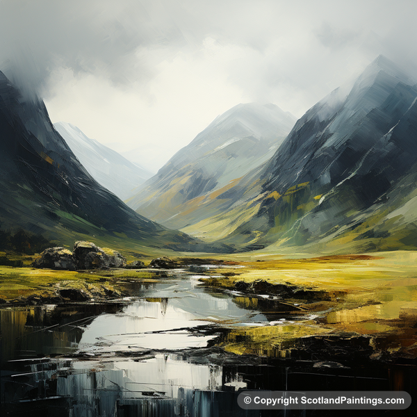 Painting - Glen Coe - Scottish Glens