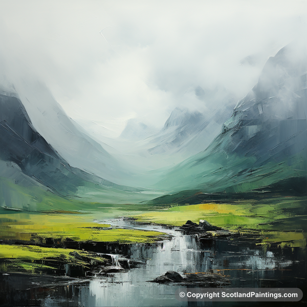 Painting - Glen Coe - Scottish Glens