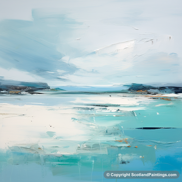 Painting - Calgary Bay - Scottish Beaches