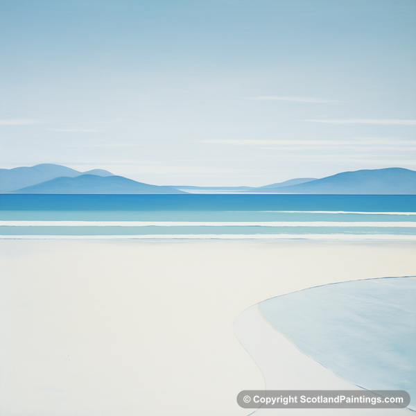 Painting - Seilebost Beach - Scottish Beaches