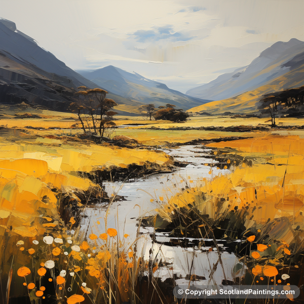 Painting - Glencoe - Glencoe