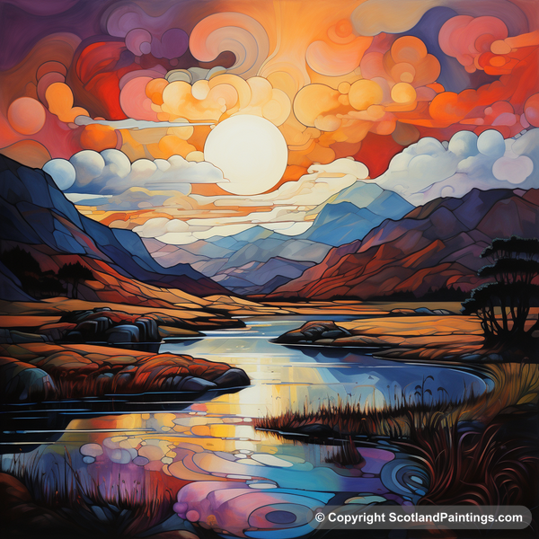 Painting - Glencoe - Glencoe