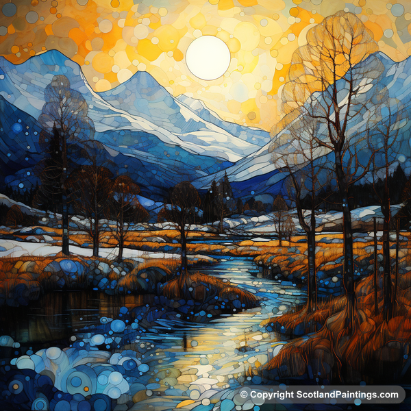 Painting - Glencoe - Glencoe