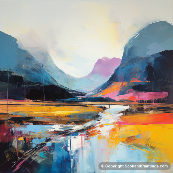 Painting - Glencoe - Glencoe