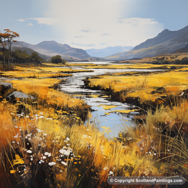 Painting - Glencoe - Glencoe