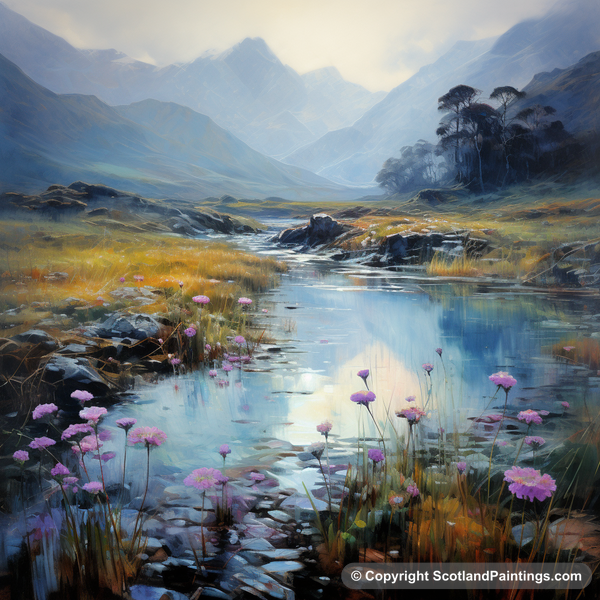 Painting - Glencoe - Glencoe