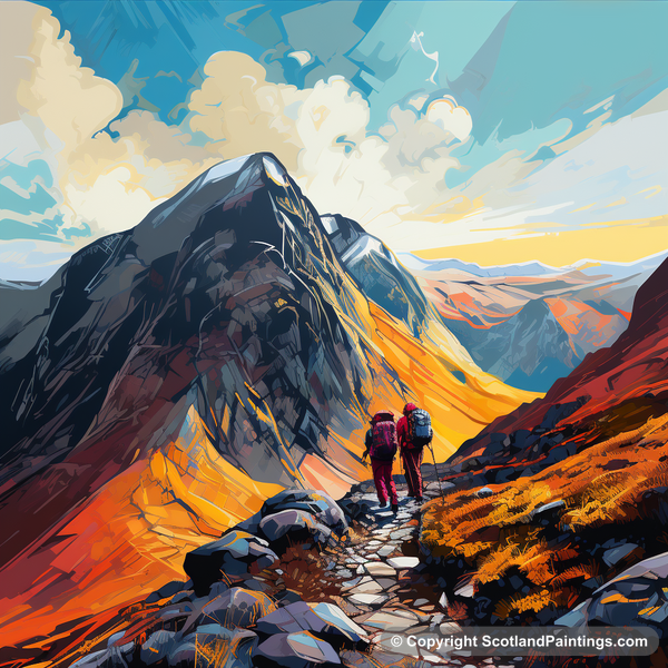 Painting - Glencoe - Glencoe