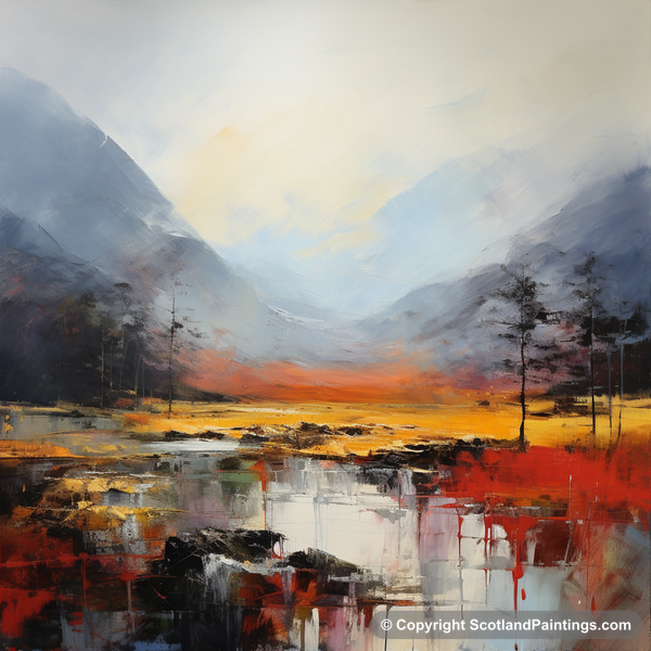 Painting - Glencoe - Glencoe