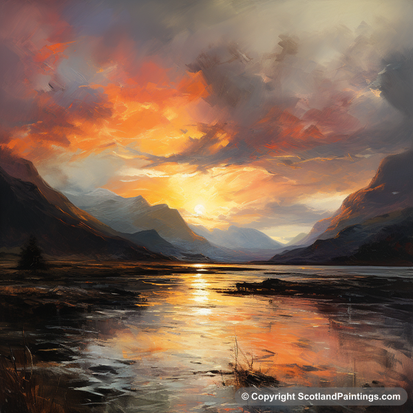 Painting - Glencoe - Glencoe