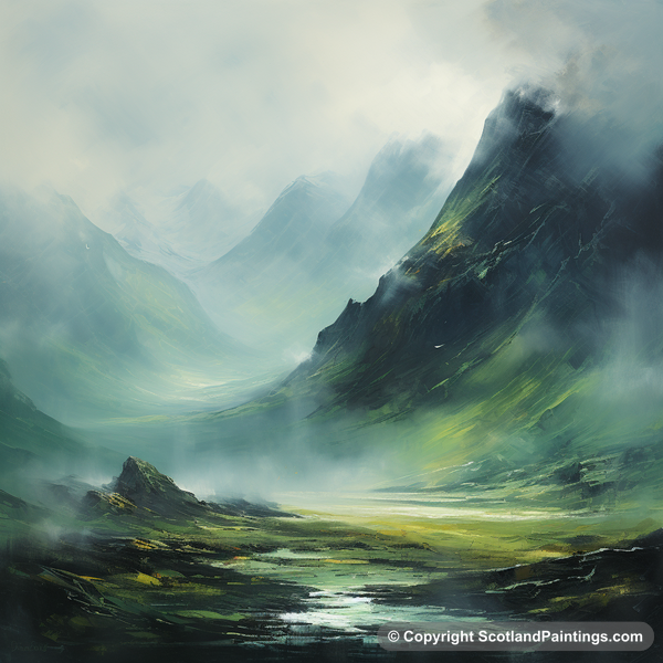 Painting - Glencoe - Glencoe